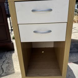 Wood Nightstand/ end Table