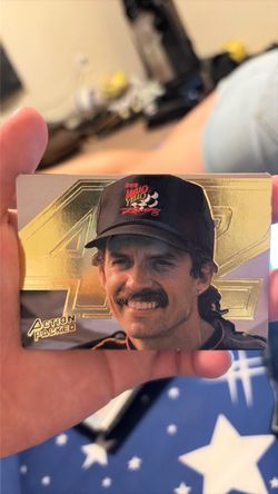 Collectible NASCAR card