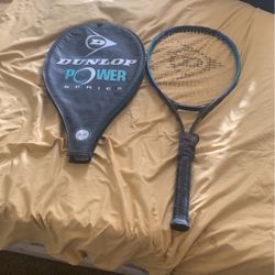 Tennis Racket And Cover 