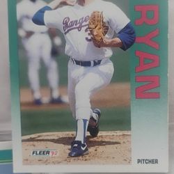 Nolan Ryan Fleer 1992