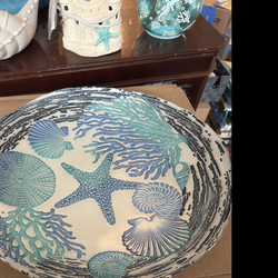 Starfish Ocean Glass Bowl