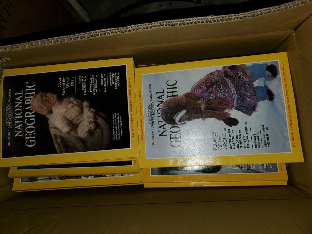 National Geographic Magazine Complete Collection (24 years)
