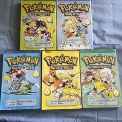 Set Of Pokémon Books Anime Books