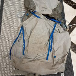 Osprey Levity 60l Ultralight Medium Backpack Backpacking 