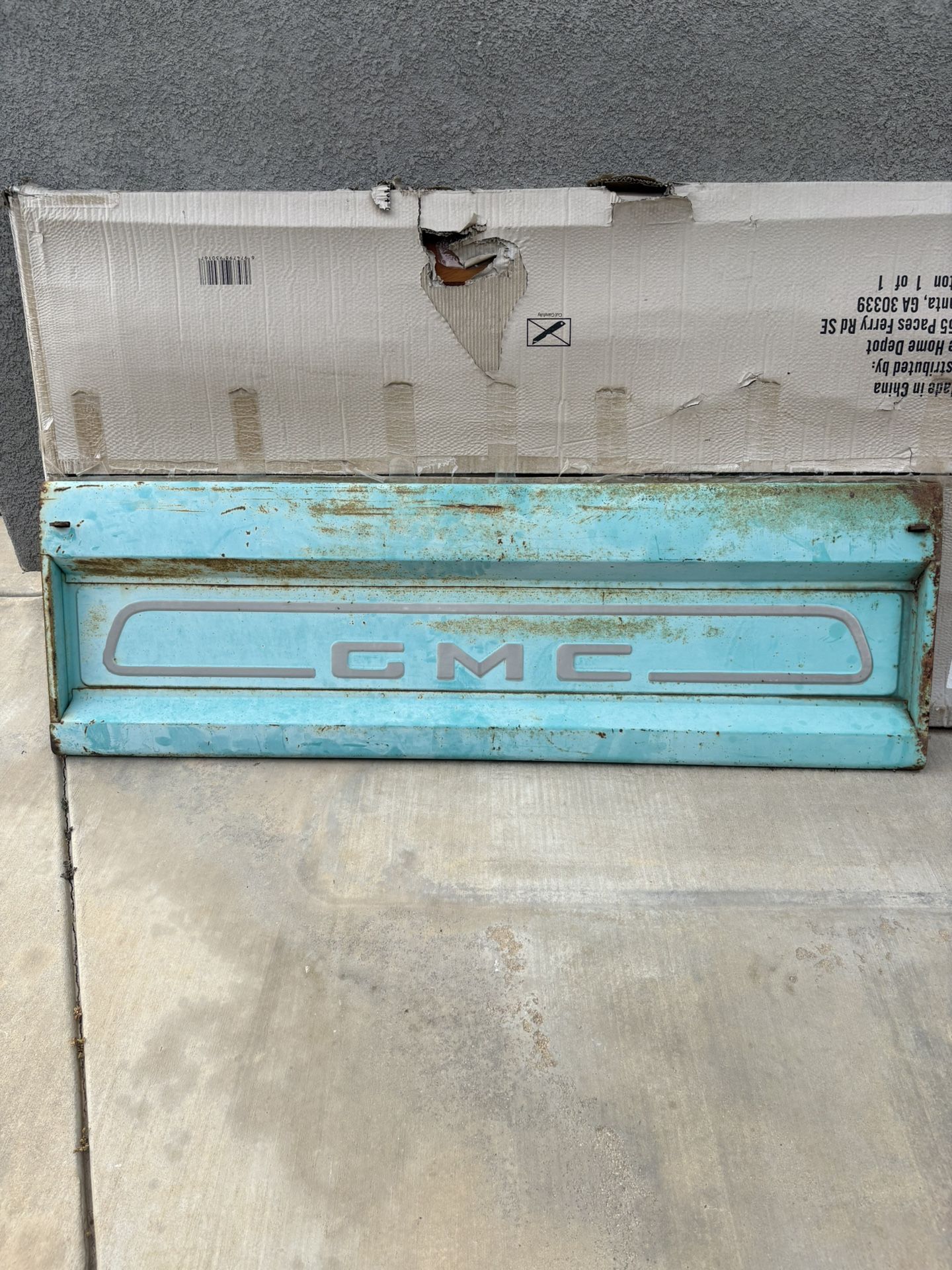 Mid 60s GMC Tailgate