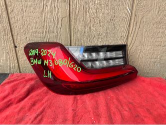 2019 2020 2021 2022 2023 2024 BMW M3/G80/G20 LEFT SIDE TAIL LIGHT OEM USED