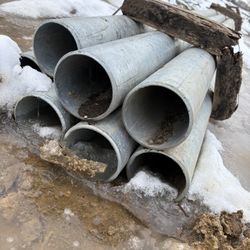 40 Gage Steel Pipes 