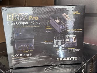 Gigabyte Brix Pro Barebones 4th gen i5 mini PCs
