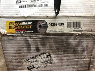 Brakebest select premium drums and rotors