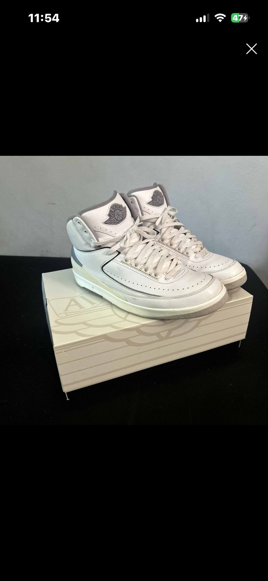 Jordan 2 "White Cement"