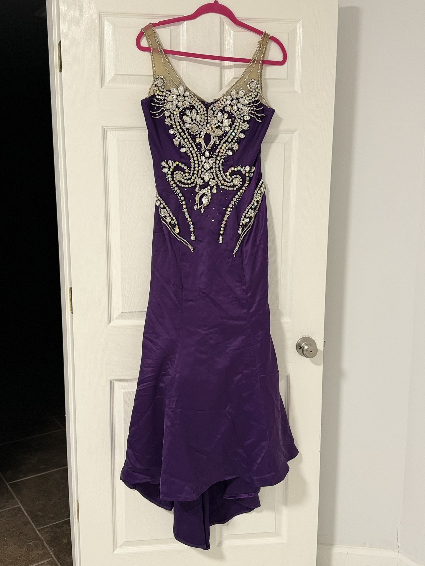 Purple Party Dress
