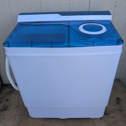 Costway Twin Tub Portable Washing Machine, 20 lb. Capacity
