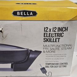 Bella Electric Skillet - Black