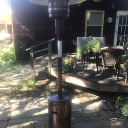 Propane patio space heater