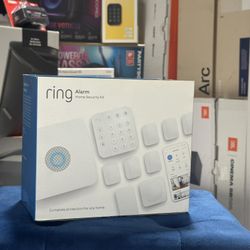 Ring Alarm 10-piece Home Security Kit (Gen 2) with Included Panic Button, Motion Detector and Contact Sensors