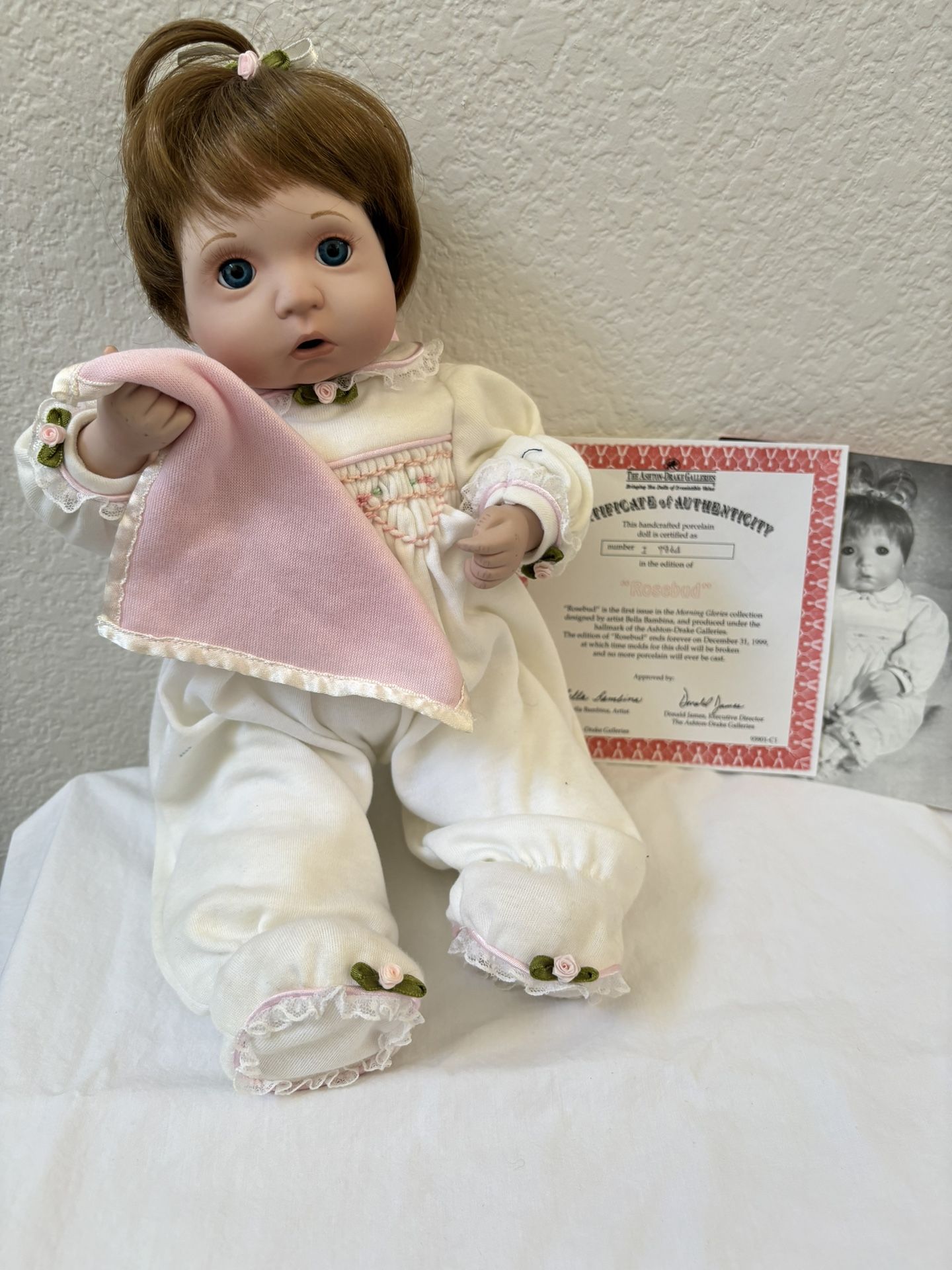 7” Ashton Drake Collectible Porcelain Dolls for Sale in Highland  display picture 1