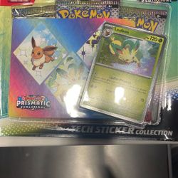 Prismatic Evolution Tech Sticker Collection 