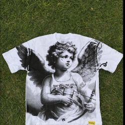 Awful Lot Of Cough Syrup Cupid Tattoo Design