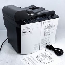 HP LaserJet 1536dnf MFP  All-In-One Network Laser Printer 70% Original Toner 