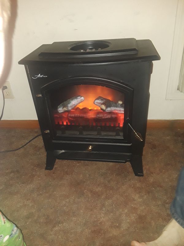 Airtech Faux Fireplace And Heater For Sale In Tulsa Ok Offerup
