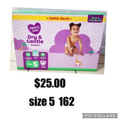 PARENT CHOICE DIAPERS SIZE 5