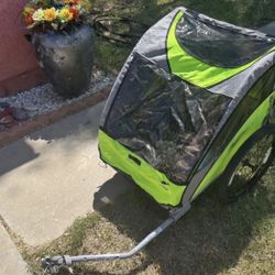Bike Trailer With Sun And Rain Shade Comes With The Bike Attachment Bracket 