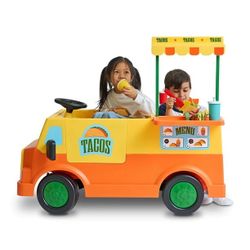 Taco Truck 12V Ride-On with Accessories $99.99