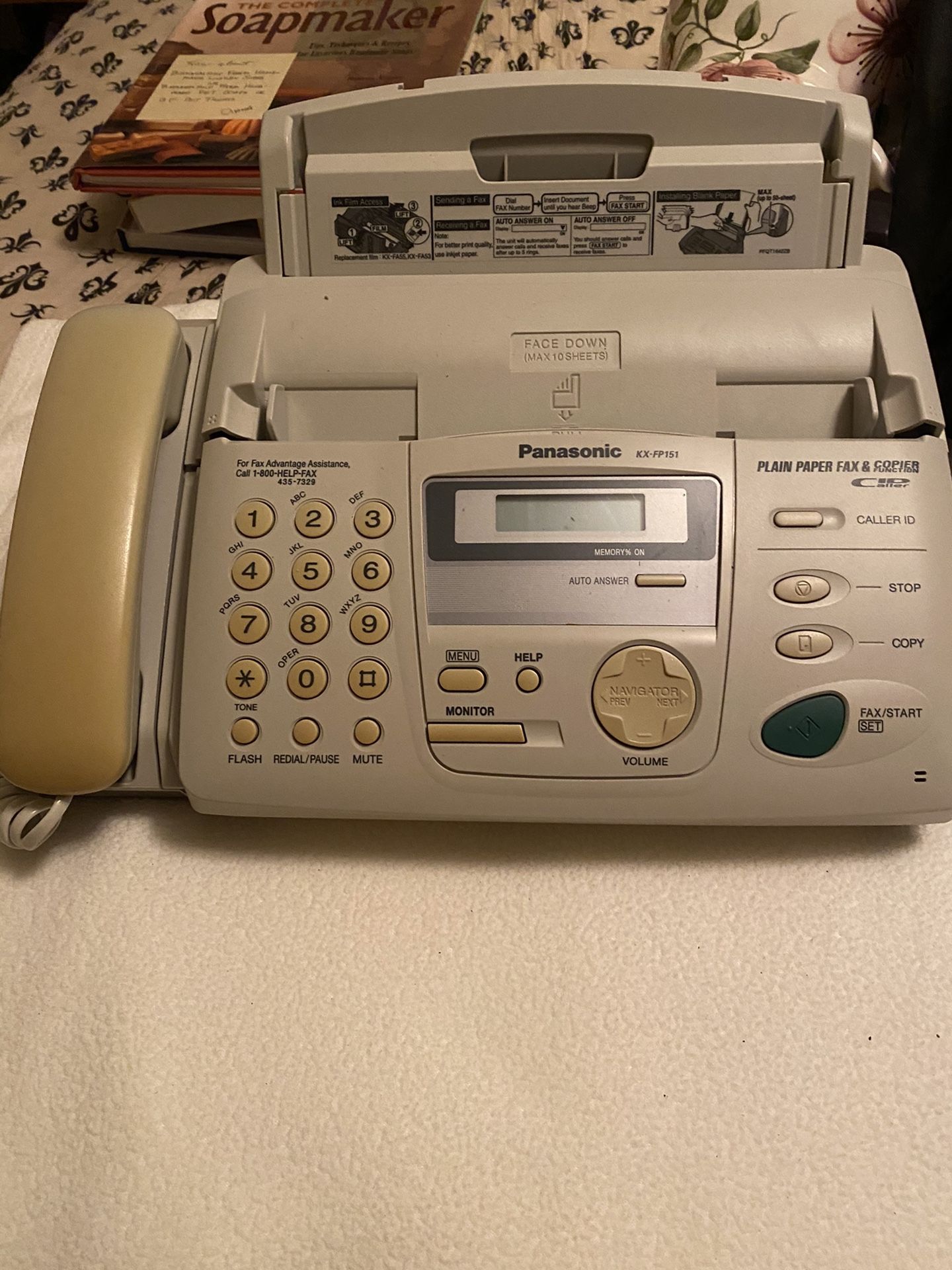 Plain Paper Fax Machine & Copier