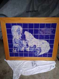 Dana Smith. Ceramic Mural. Eskimo Polar Bear