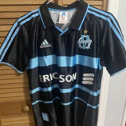 Olympic of Marseille 1999 retro kit 