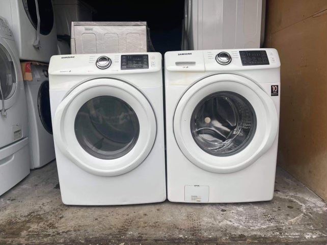Washer And Gas Dryer Laundry Set 