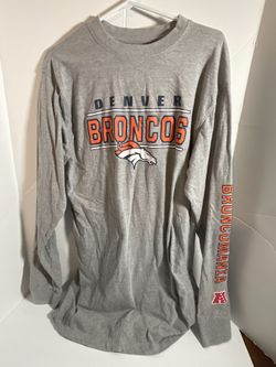 Denver Broncos T Shirt Adult Large Long Broncomania Long Sleeve