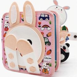 Montessori Busy Book for Toddlers 1-3 Year Old,Preschool Busy Book,Toddler Activity Book with Learning Toys,Birthday Gift for 1 Year Old Boy and Girl