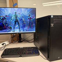 TUF Z370-PLUS GAMING II Computer, Intel Core i7, 9th Generation, 8 Cores, 3.60 GHz, 16 GB RAM, 500 GB NVME SSD Samsung 970, 3 TB Hard drive, NVIDIA Ge