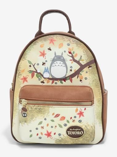 My Neighbor Totoro Fall leaves mini backpack Loungefly