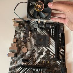 Motherboard And CPU Cooler Fan!