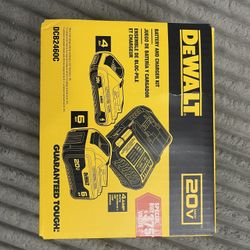 DEWALT Battery And Charger Kit 