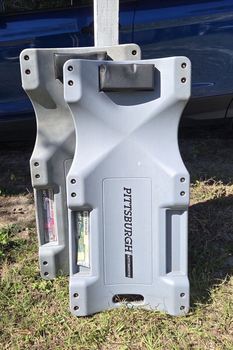 Two 40"  Mechanics Creepers