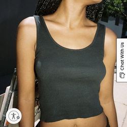 Brandy Melville Waffle Knit Tank Top