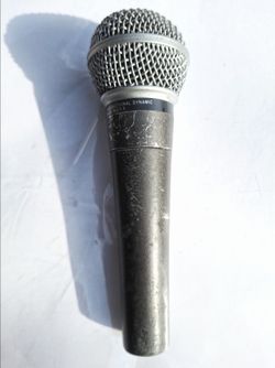Vintage Shure SM58 USA (1981) - Dual Impedance 50 & 150 Ohms. Rere.  Working perfectly.