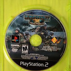 PS2 Socom II us Navy Seals