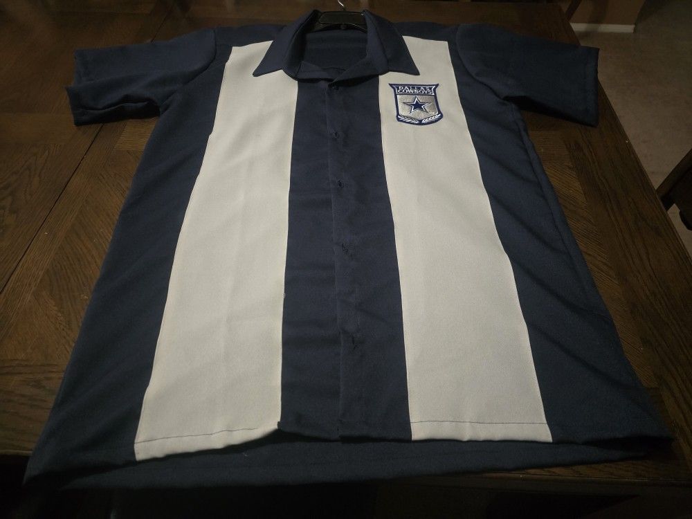 DALLAS COWBOYS BUTTON FRONT SHIRT