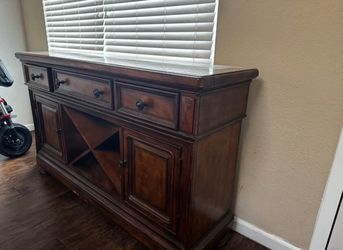 Wooden dresser for living room