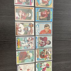 8 Vintage Topps Jim Hart Football Cards 1970-80s St. Louis Cardinals Qb Legend 
