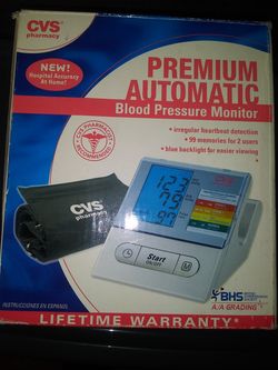 Blood Pressure Monitor PREMIUM-CVS Brand 