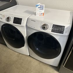 Samsung Washer And Gas Dryer Set