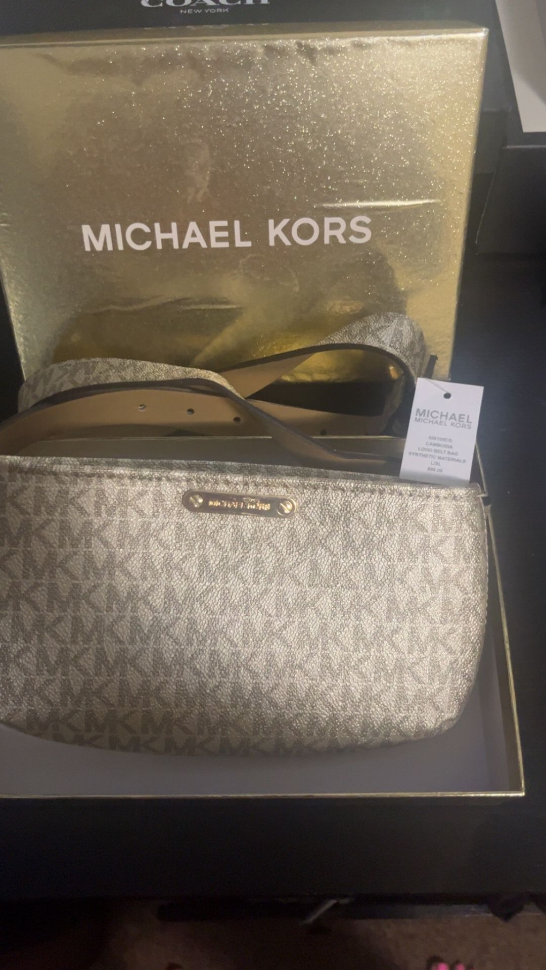 Michael Kors Logo Belt Bag