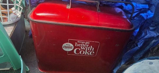 Coca-Cola ice chest 1963