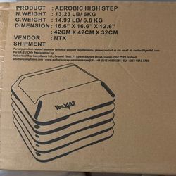 Yes4All Aerobic High Step/Platform - New in Box