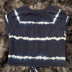 Old Navy Tie Front Short Sleeve Top